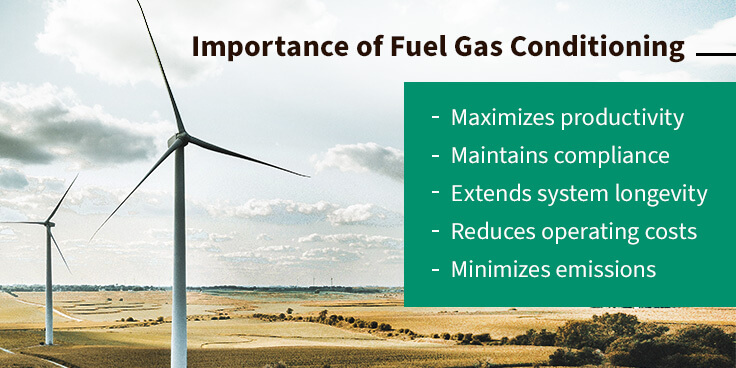 Common Fuel Gas Conditioning Methods
