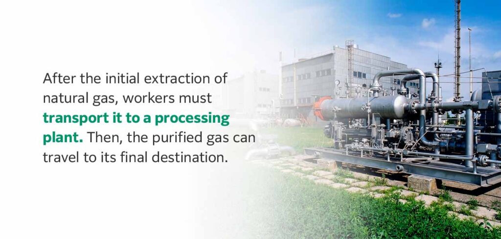 What Occurs After Natural Gas Extraction?